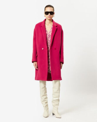 Abrigo oversize de lana Efegozi