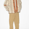Abrigo reversible estampado estilo shearling Madeo