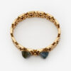 Alegre pulsera tipo esclava elaborada