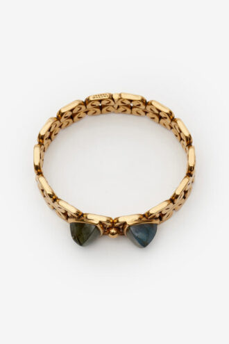 Alegre pulsera tipo esclava elaborada