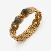 Alegre pulsera tipo esclava elaborada