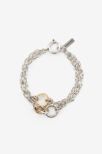 Anillo Dancing Man Pulsera de cadena y anillos