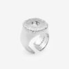 Anillo de latón chapado en plata Desir Man Anillo de latón chapado en plata Desir Man
