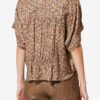 Blusa Azalea de jacquard de seda con estampado floral Blusa Azalea de jacquard de seda con estampado floral