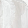 Blusa con volantes Pamiala en voile de algodón liso Blusa con volantes Pamiala en voile de algodón liso