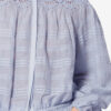 Blusa de algodón y encaje floral Polly Blusa de algodón y encaje floral Polly