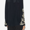 Blusa de crepé bordada Falonne Blusa de crepé bordada Falonne