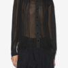 Blusa de crepé estampada Noeline Blusa de crepé estampada Noeline