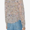 Blusa de crepé estampada Noeline Blusa de crepé estampada Noeline