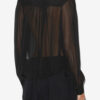 Blusa de crepé estampada Noeline Blusa de crepé estampada Noeline