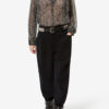 Blusa de muselina estampada Leona Blusa de muselina estampada Leona