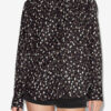 Blusa de seda con estampado de lunares Blusa de seda con estampado de lunares