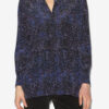 Blusa de seda estampada Sima Blusa de seda estampada Sima