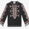 Blusa de seda Matka bordada Zelda Blusa de seda Matka bordada Zelda