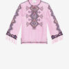 Blusa de seda Matka bordada Zelda
