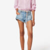 Blusa de voile de algodón con volantes Christa Blusa de voile de algodón con volantes Christa