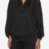 Blusa de voile de algodón Disia Blusa de voile de algodón Disia