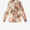 Blusa de voile de algodón estampada Mexika Blusa de voile de algodón estampada Mexika