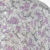 Blusa de voile de algodón estampada y fruncida Salika Blusa de voile de algodón estampada y fruncida Salika