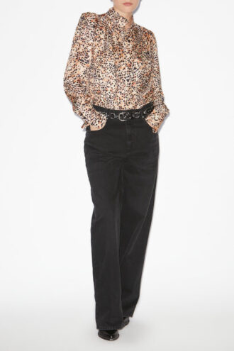 Blusa fluida estampada Lamia Blusa fluida estampada Lamia