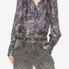 Blusa fluida estampada Lamia Blusa fluida estampada Lamia
