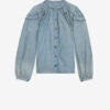 Blusa fruncida de cambray Milya