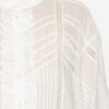 Blusa Gaia de voile de algodón liso Blusa Gaia de voile de algodón liso