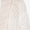 Blusa Gelma de voile de algodón liso y encaje Blusa Gelma de voile de algodón liso y encaje
