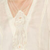 Blusa Luna bordada de ramio Blusa Luna bordada de ramio