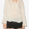 Blusa Luna bordada de ramio Blusa Luna bordada de ramio