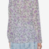Blusa María de voile de algodón estampado Blusa María de voile de algodón estampado