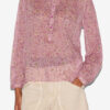 Blusa Maria de voile de algodón estampado Blusa Maria de voile de algodón estampado