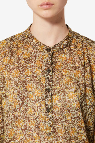 Blusa Maria de voile de algodón orgánico Blusa Maria de voile de algodón orgánico