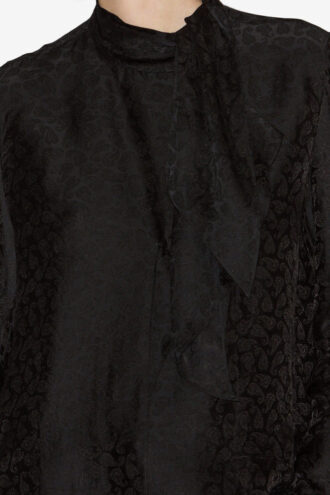 Blusa Raphaella de jacquard de seda Blusa Raphaella de jacquard de seda