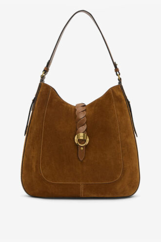 Bolso Altay Hobo de piel de becerro anteada