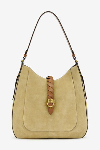 Bolso Altay Hobo de piel de becerro anteada