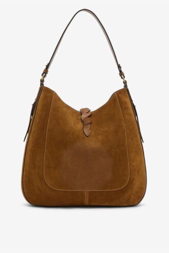 Bolso Altay Hobo de piel de becerro anteada