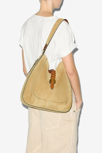 Bolso Altay Hobo de piel de becerro anteada