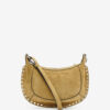 Bolso baguette Oskan Moon de piel de becerro anteada