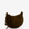 Bolso baguette Oskan Moon de piel de becerro anteada Bolso baguette Oskan Moon de piel de becerro anteada