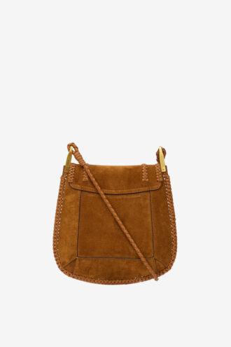 Bolso bandolera de ante trenzado Anahi
