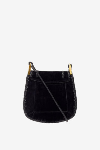 Bolso bandolera de ante trenzado Anahi