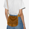 Bolso bandolera de ante trenzado Anahi Bolso bandolera de ante trenzado Anahi