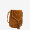 Bolso bandolera de ante trenzado Anahi Bolso bandolera de ante trenzado Anahi
