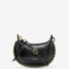 Bolso bandolera de piel con efecto pitón Oskan Moon Bolso bandolera de piel con efecto pitón Oskan Moon