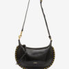 Bolso bandolera de piel con efecto pitón Oskan Moon Bolso bandolera de piel con efecto pitón Oskan Moon