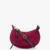 Bolso bandolera de piel de becerro anteada Oskan Moon