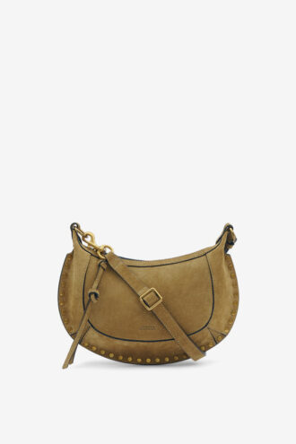 Bolso bandolera de piel de becerro anteada Oskan Moon