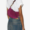 Bolso bandolera de piel de becerro anteada Oskan Moon