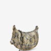 Bolso bandolera de piel estampada Oskan Moon Bolso bandolera de piel estampada Oskan Moon